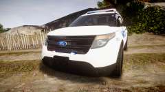 Ford Explorer 2013 PS Police [ELS] para GTA 4