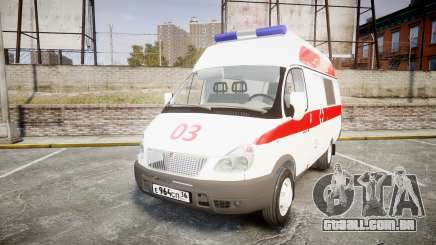 GÁS-32214 Ambulância para GTA 4