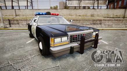 Ford LTD Crown Victoria 1987 Police CHP1 [ELS] para GTA 4