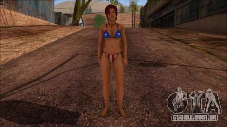Modern Woman Skin 4 para GTA San Andreas