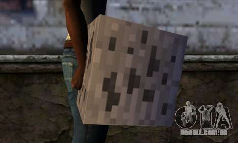Bloco (Minecraft) v3 para GTA San Andreas