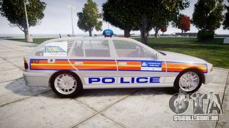 BMW 525i E39 Touring Police [ELS] JSTV para GTA 4