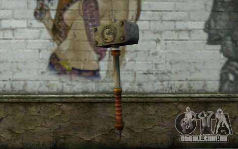Shao Kahn Hammer From Mortal Kombat 9 para GTA San Andreas