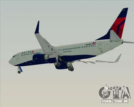 Boeing 737-800 Delta Airlines para GTA San Andreas