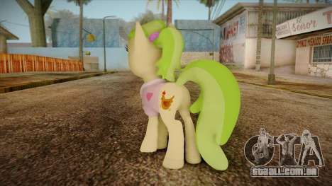 Peachbottom from My Little Pony para GTA San Andreas