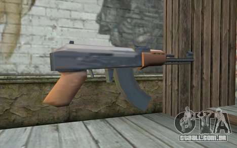 AK-47 Sem a Bunda para GTA San Andreas