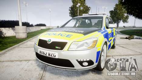 Skoda Octavia vRS Comb Metropolitan Police [ELS] para GTA 4