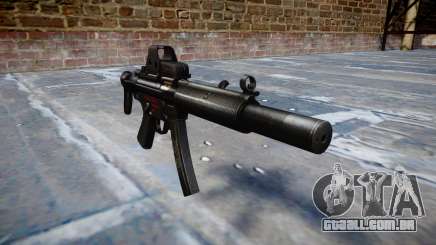 Arma MP5SD EOTHS CS b-alvo para GTA 4