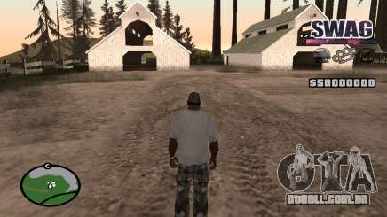 C-HUD Espaço SWAG para GTA San Andreas