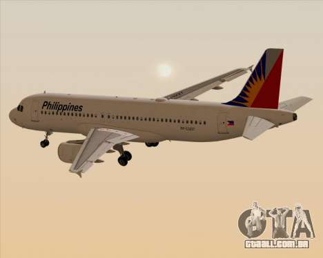 Airbus A320-200 Philippines Airlines para GTA San Andreas