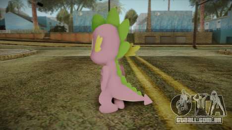 Spike from My Little Pony para GTA San Andreas