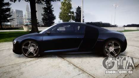 Audi R8 plus 2013 HRE rims para GTA 4