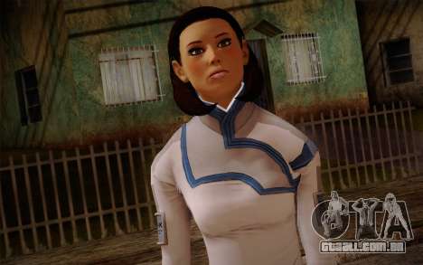 Dr. Eva Sci Fi New Face from Mass Effect para GTA San Andreas