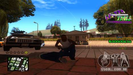 C-HUD Ghetto Tawer para GTA San Andreas
