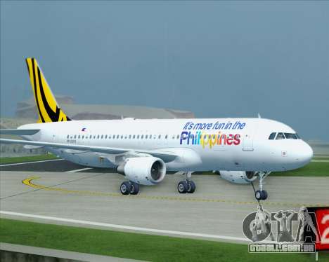 Airbus A320-200 Tigerair Philippines para GTA San Andreas