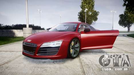 Audi R8 V10 Plus 2014 para GTA 4