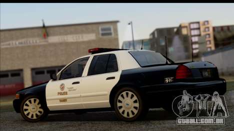 LAPD Ford Crown Victoria Whelen Lightbar para GTA San Andreas