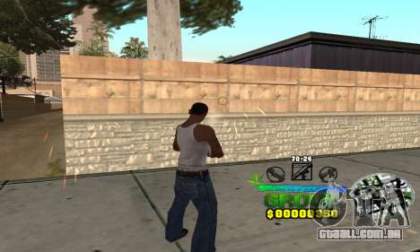 C-HUD Groove Street para GTA San Andreas