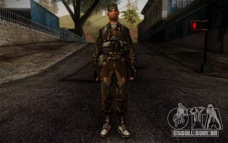 Soldier Skin 4 para GTA San Andreas