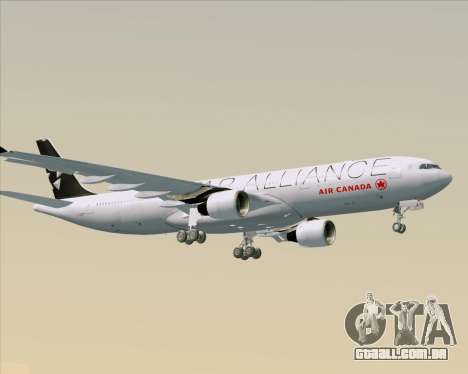 Airbus A330-300 Air Canada Star Alliance Livery para GTA San Andreas