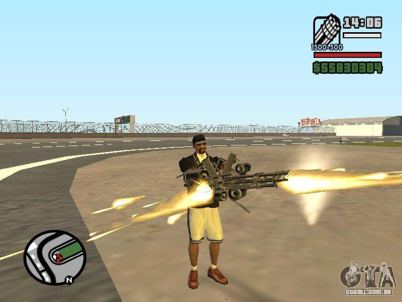 códigos do gta san andreas ps2 arma