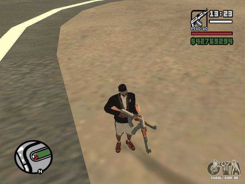 código do gta san andreas do pc de arma