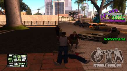 C-HUD Ghetto Tawer para GTA San Andreas