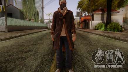 Aiden Pearce from Watch Dogs v5 para GTA San Andreas