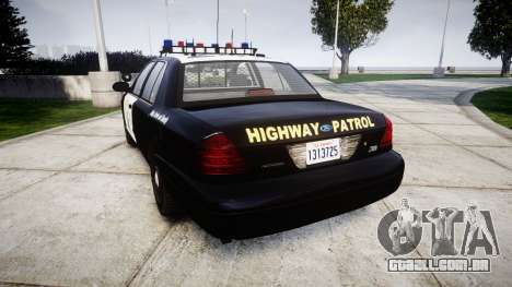 Ford Crown Victoria Highway Patrol [ELS] Vision para GTA 4