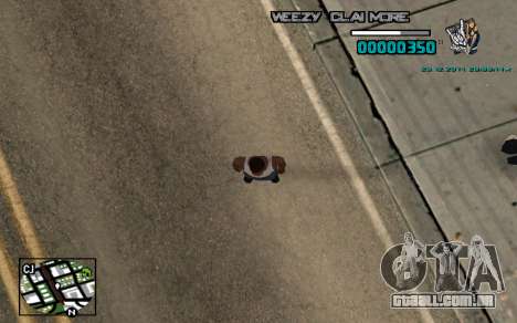 C-HUD Weezy para GTA San Andreas