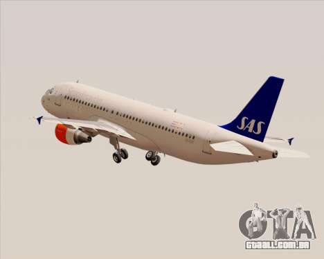 Airbus A320-200 Scandinavian Airlines - SAS para GTA San Andreas