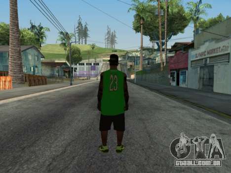 Fam3 Skin para GTA San Andreas