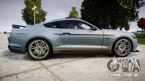 Ford Mustang GT 2015 Custom Kit gray stripes para GTA 4