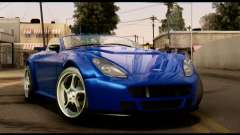 GTA 5 Dewbauchee Rapid GT Cabrio [HQLM] para GTA San Andreas