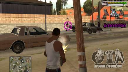 C-HUD for Ballas para GTA San Andreas