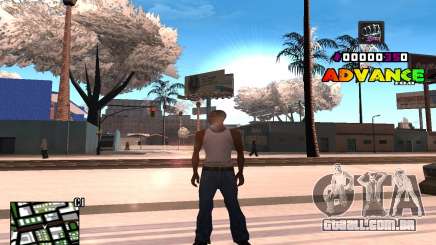 C-HUD Advance RP para GTA San Andreas