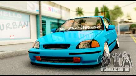 Honda Civic Hatcback O. B. Construção para GTA San Andreas