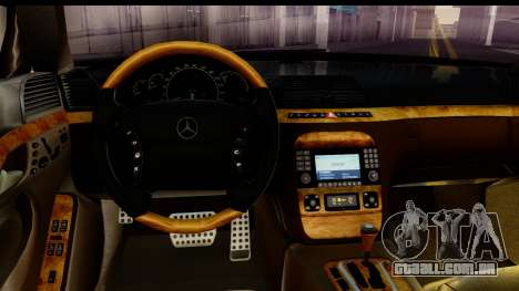 Mercedes-Benz S600 AMG para GTA San Andreas