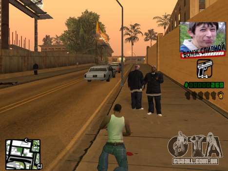 C-HUD for Ghetto para GTA San Andreas