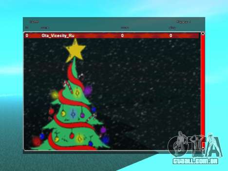 SampGUI clima de Natal para GTA San Andreas