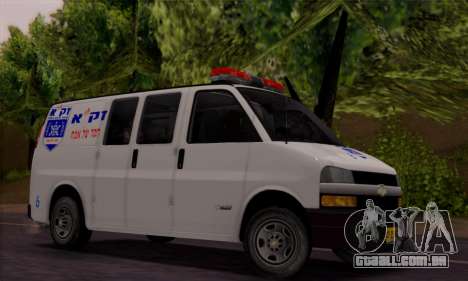 Chevrolet Exspress Ambulance para GTA San Andreas