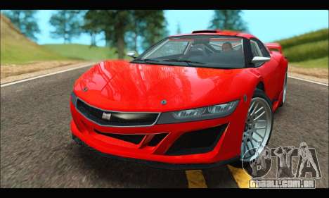 Dinka Jester Racecar (GTA V) (IVF) para GTA San Andreas