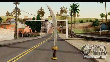 Scimitar Sword From Skyrim para GTA San Andreas