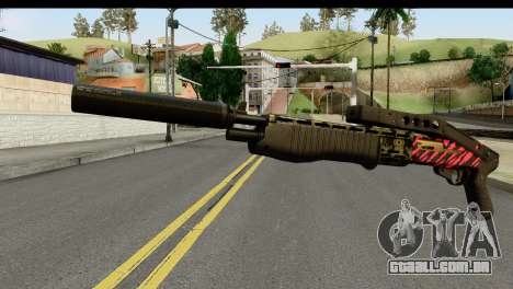 Red Tiger Combat Shotgun para GTA San Andreas