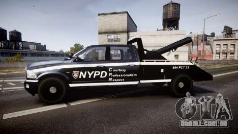 Dodge Ram 3500 NYPD [ELS] para GTA 4