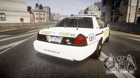 Ford Crown Victoria Police Alderney [ELS] para GTA 4