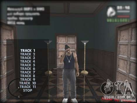 MP3 Player MOD para GTA San Andreas