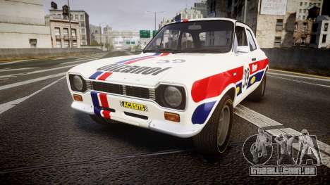 Ford Escort RS1600 PJ39 para GTA 4