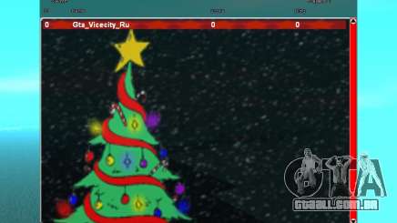 SampGUI clima de Natal para GTA San Andreas