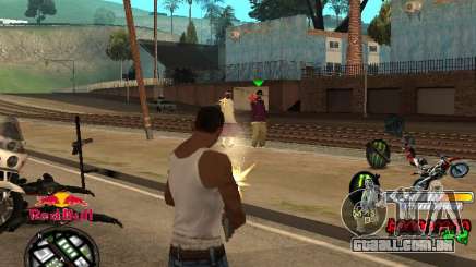 С-HUD RedBull para GTA San Andreas